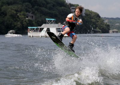 Wakeboarding Lake Austin