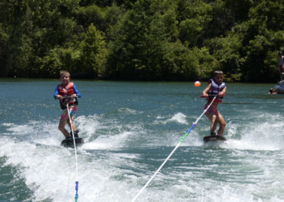 Learning to wakeboard Lake Austin