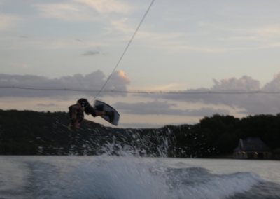 Wakeboarding Lake Austin